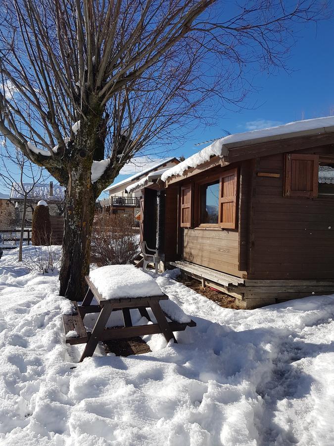 Camping les Auches Ancelle Exterior foto