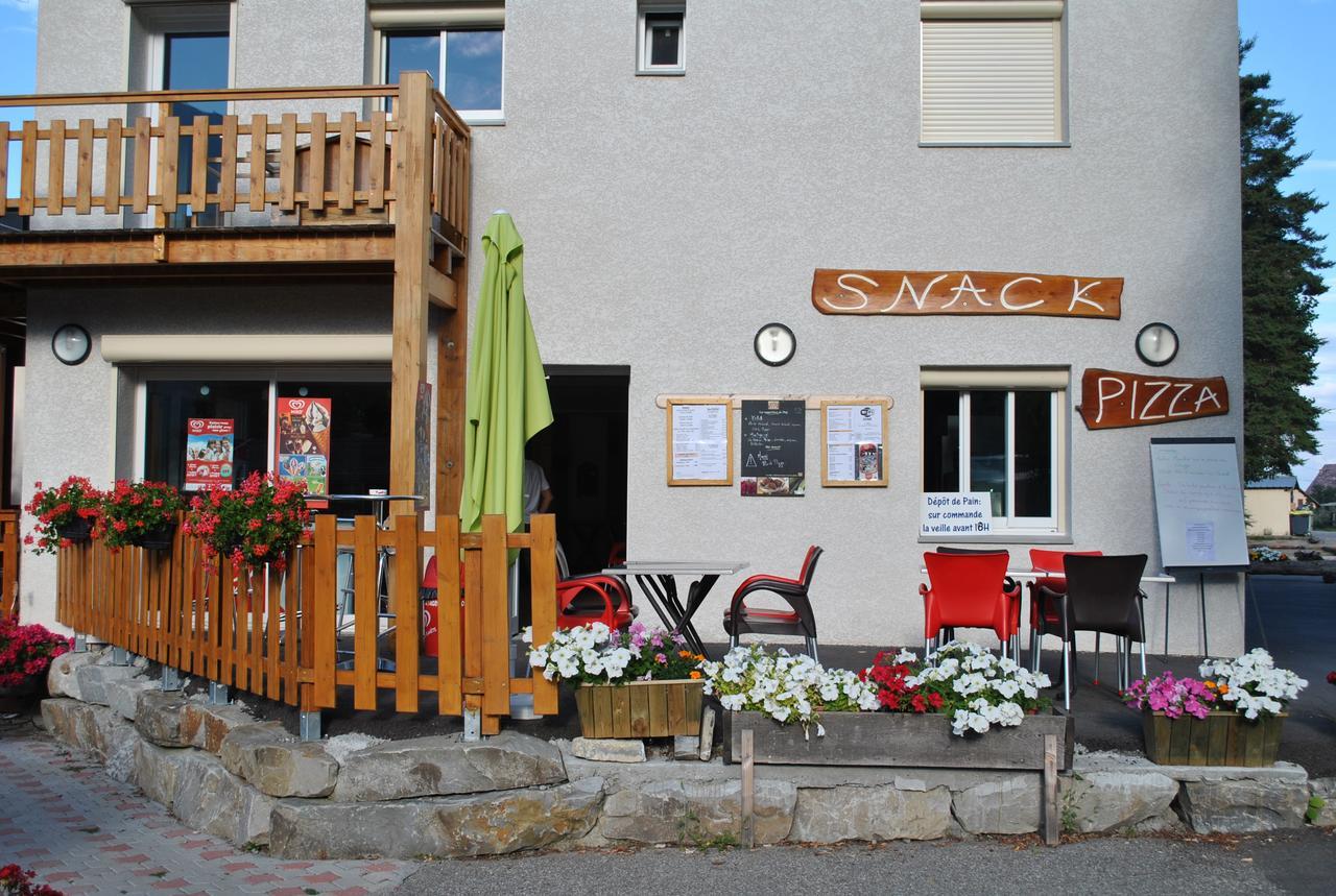 Camping les Auches Ancelle Exterior foto